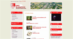 Desktop Screenshot of budkovce.sk